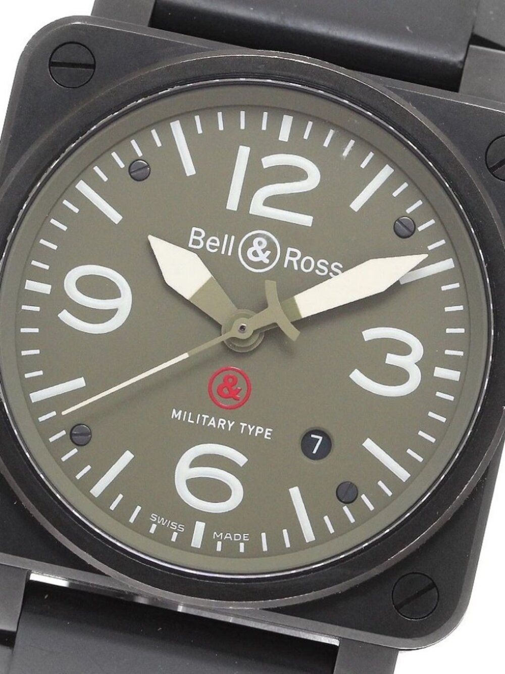 Bell ＆ Ross military BR03-92 Date khaki Dial Automatic Men's Watch_910735